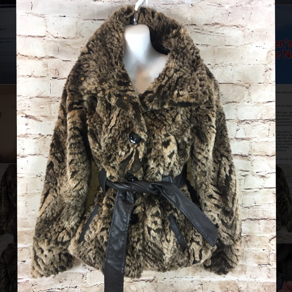 Steve Madden Faux Fur Coat